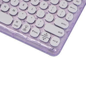 Diseño Universal para teclado Bluetooth Teclado inalámbrico recargable compacto delgado portátil Compatible con teléfonos inteligentes