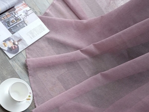 Nhà Sản Xuất Chất Lượng Cao Doris Slub Linen Nhìn Sheer Rèm Vải Ánh Sáng Trọng Lượng Sheer Cửa Sổ Màn Cho Phòng Ngủ & Phòng Khách - Product Image 5