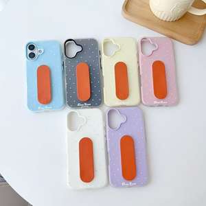 เคสโทรศัพท์มือถือสตรีทแฟชั่นสไตล์เกาหลีสำหรับ iPhone 17 Air 17 PRO MAX ฝาหลังพร้อมสายรัดข้อมือ - Product Image 2