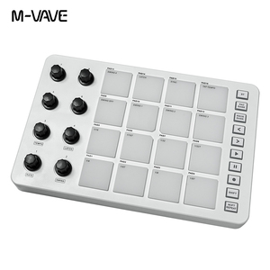 MIDI Pad Beat Maker macchina con 16 RGB Beat Pad USB portatile Mini MIDI Controller Pad con retroilluminazione - Product Image 5
