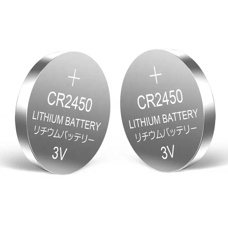 Phong cách mới CR2450 có thể sạc lại nút di động batteries550mah cho đồng hồ