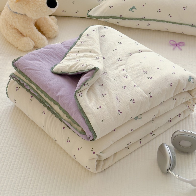 Taro grape-delicate soft-exquisite edging