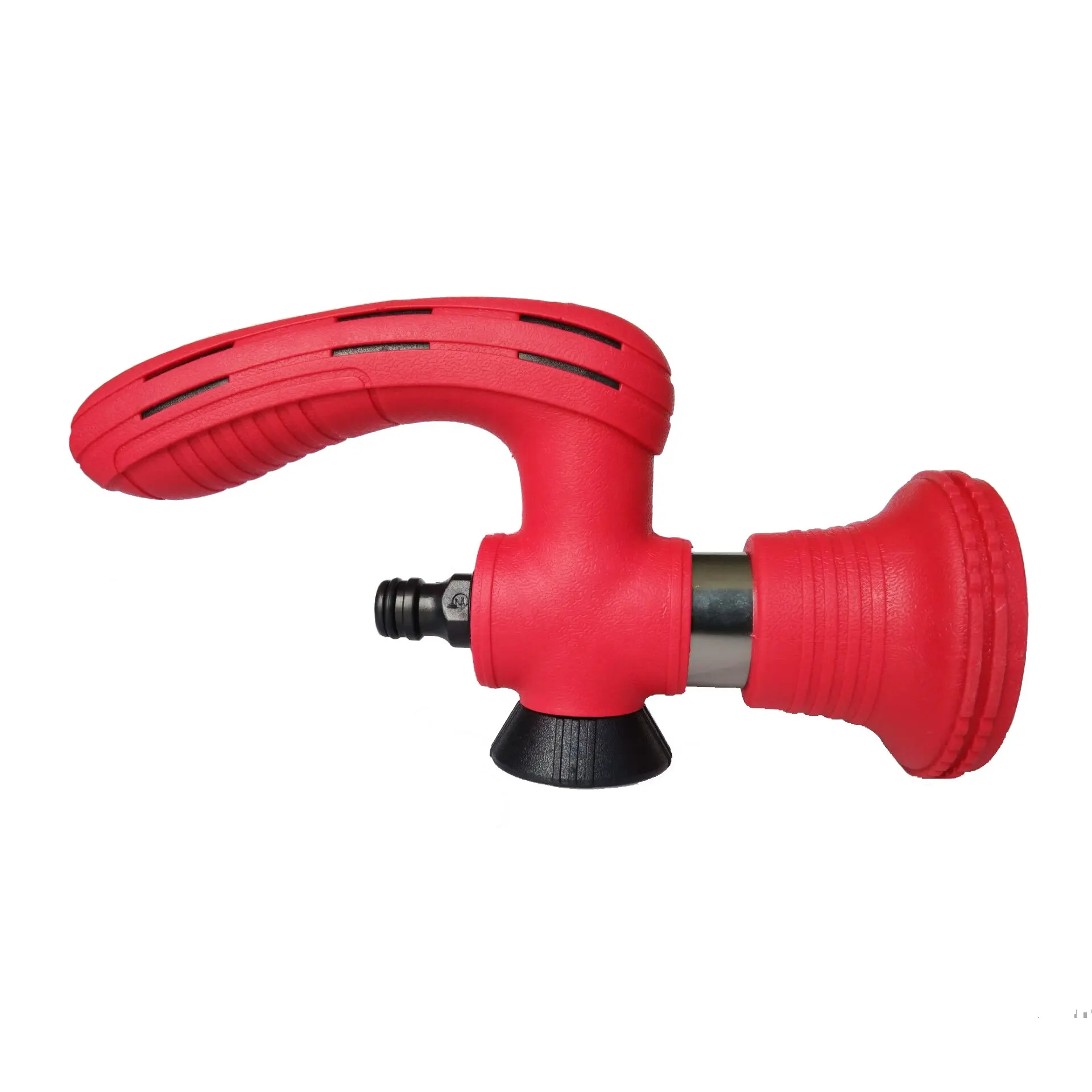 Portable Red Garden Water Hose Connect Car Wash Spray Heavy Duty Watering Fire Hose Water Nozzle