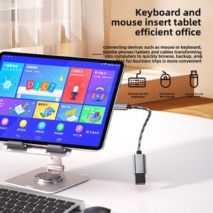 OTG-Adapter kabel für USB-zu-Typ-C-Wandler Neuer Zustand Handy-Ladegerät mit Gleichstrom ausgang für Computer-und Auto datenkabel - Product Image 3