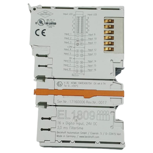 Envío rápido PLC EL1809 Nuevo en caja EL1809 PLC 16x MÓDULO DE ENTRADA DIGITAL 24V DC Garantía de un año - Product Image 1