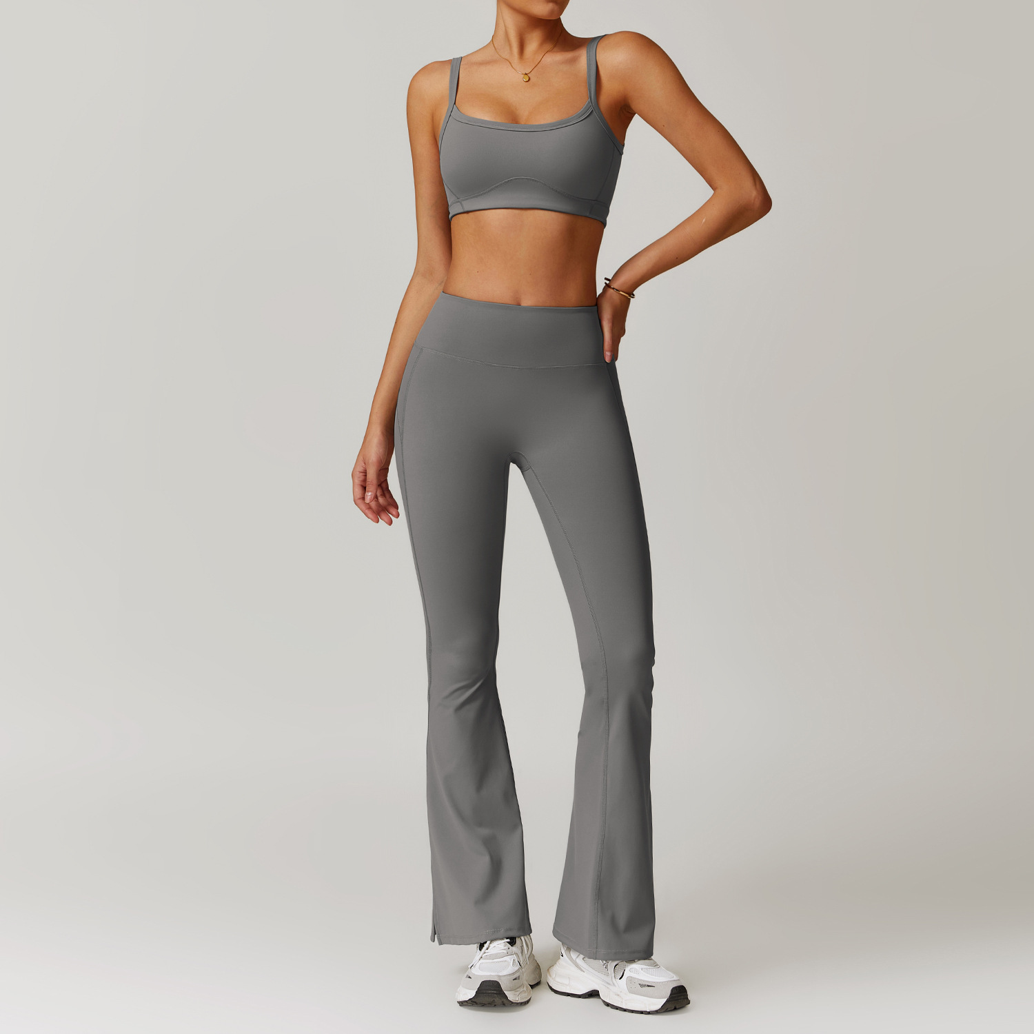 Bra+Pants - Grey
