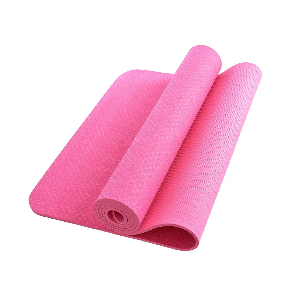 Free sample 2023 Hot Selling TPE Yoga Mat High Quality Low Price Accepts Customized Fitness Essentials At a Loss