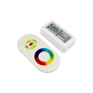 Di alta qualità 5Key Led Touch telecomando Rf 433Mhz Dc12-24V Dimmer Controller Rgb Led Controller
