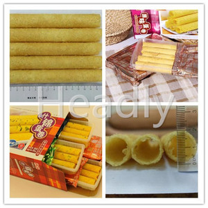 Double Head Rolling Dual Motor Control <strong>System</strong> Egg Roll Automatic Making Machinery - Product Image 2