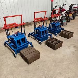 <strong>Automatic</strong> Hollow <strong>Block</strong> <strong>Making</strong> <strong>Machine</strong> with 220V Motor Gearbox &amp; Bearing Essential Components for Cement Hollow <strong>Block</strong> Production - Product Image 5