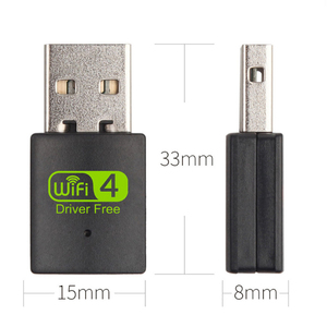 Eatpow 300Mbps อะแดปเตอร์ WiFi USB ไดรเวอร์ฟรี4การ์ดเครือข่ายไร้สายแบบปลั๊กแอนด์เพลย์อินเตอร์เฟสกับ USB2.0แล็ปท็อป - Product Image 3