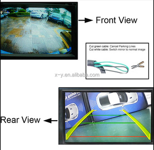 Cámara de respaldo HD 1080P Cámara de visión trasera IP67 Cámara de respaldo automático impermeable para iOS Gps Car Navigator - Product Image 4