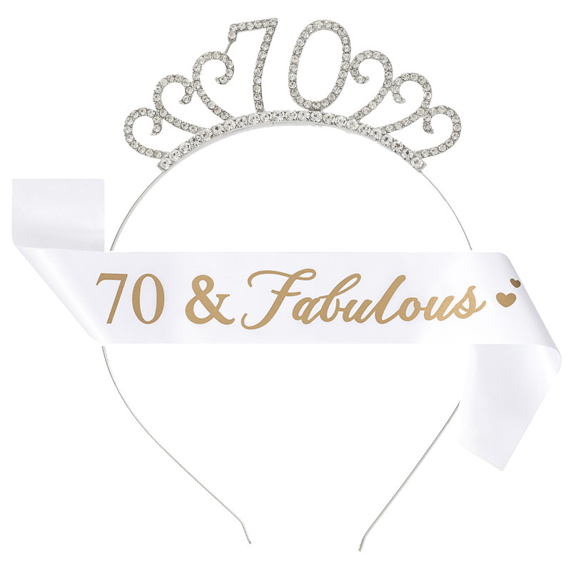 White-70year 2pcs