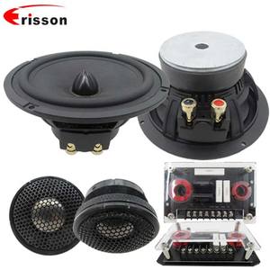 Oem <span class=keywords><strong>6</strong></span>.5 Inch 100 Watt 2-weg Aluminium Midbashoorn Vermogen Met Tweeter Paar Componentenluidsprekers Voor Auto 'S - Product Image 1