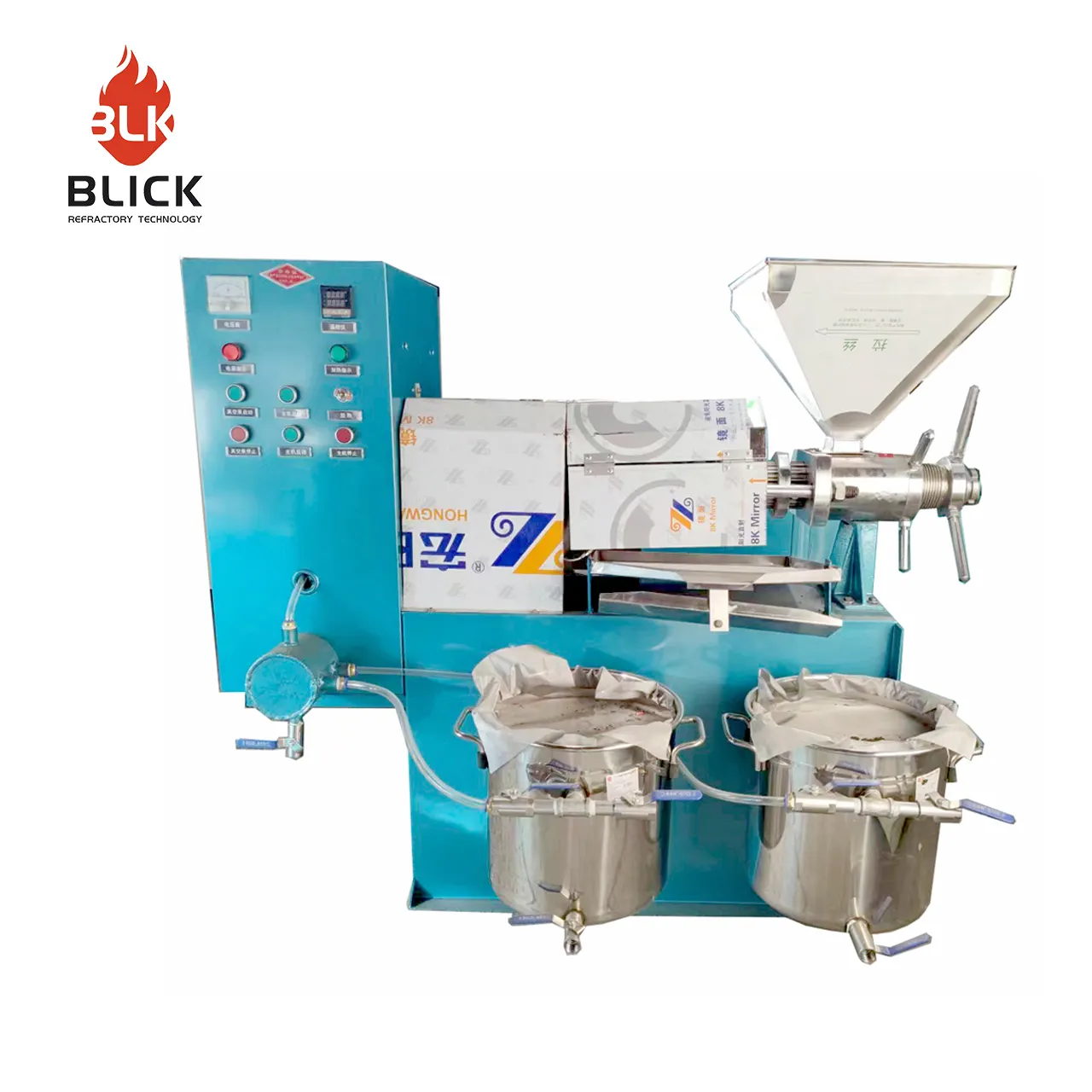 BLKLX100-extractor de aceite de maíz, máquina extractora de aceite de prensa en frío, profesional, nueva