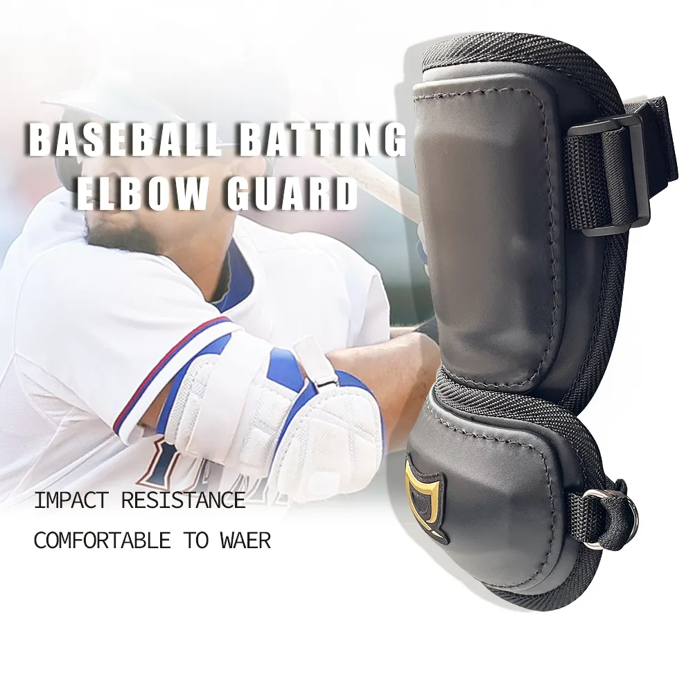 通気性のある耐久性のある可動式ソフトボールバッターアームプロテクター野球肘保護