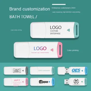 USB USB Flash sürücü ve 2.0 arayüzü ile pratik 3.0 küçük kapasiteli 4GB 1GB 256MB 512MB plastik depolama sürücüsü yeni ürün - Product Image 3