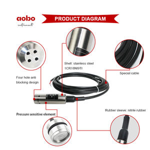 เครื่องส่งสัญญาณระดับของเหลวแบบไฮโดรสแตติก4G RS485ทดสอบปริมาณน้อยเซ็นเซอร์ความดันเครื่องมือวัดลอย - Product Image 2