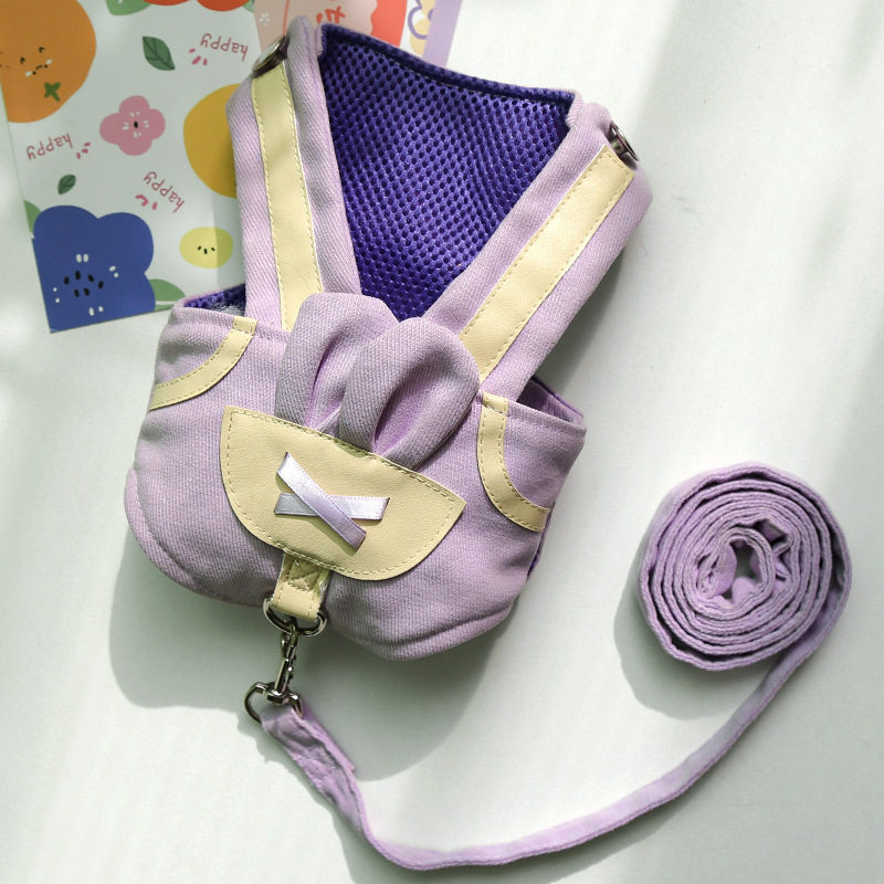 Purple chest strap