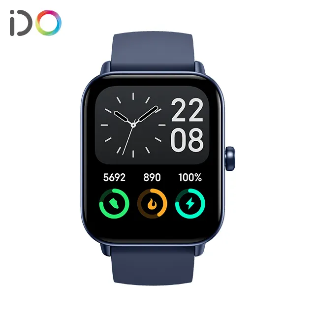 2024 nouveau Fitness Tracker appareils portables IDW19 montre intelligente hommes plein écran tactile 1.8 montre intelligente BT appelant moniteur de fréquence cardiaque