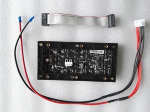 P3LEDディスプレイパネル192x96mmドットマトリックスHub75屋内使用プログラマブルLEDモジュール広告看板 - Product Image 3