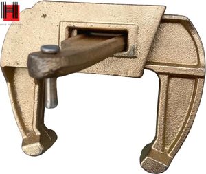 Sistema de barra de acoplamiento de tuerca de ala para escalera y andamio con abrazaderas de cuña Accesorios de encofrado - Product Image 1