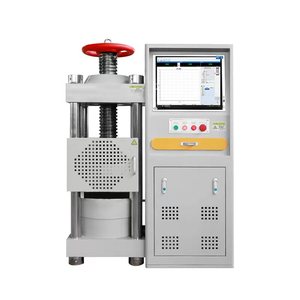 Dispositivo probador de compresión de cemento servo de control informático Máquina de prueba de compresión hidráulica de hormigón de roca - Product Image 1