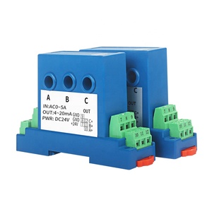3 Phase AC Current Transducer 0-1A 0-2A 0-5A 0-10A 0-20A <strong>Input</strong> 4-20mA 0-10V 0-5V RS485 <strong>Output</strong> AC Current Signal Isolated <strong>Module</strong> - Product Image 4
