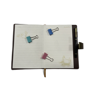 Cuaderno personalizado de cuero con tapa dura, cuaderno de notas con bloqueo de código de contraseña, nuevo diseño - Product Image 5