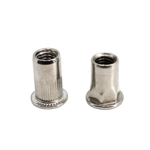 Stainless Steel <strong>M6</strong> M8 Open <strong>Closed</strong> <strong>End</strong> Flat Head <strong>Rivet</strong> <strong>Nut</strong> Hex Riveting <strong>Nut</strong> A2 A4
