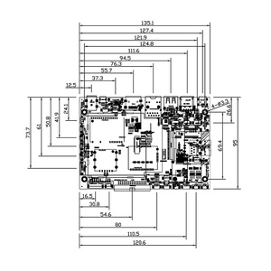 DIT Rockchip Qualcomm665 Edge Computer Rk3568 Android Linux Os MiniPcデスクトップコンピューター全体の温度 - Product Image 3