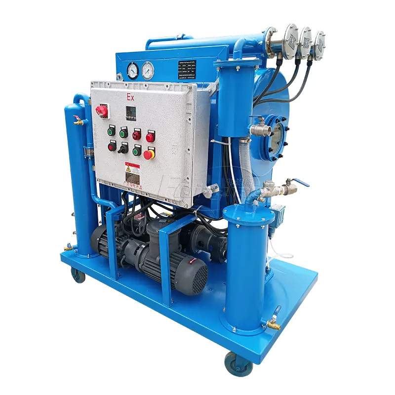 Factory use dehydration vacuum hydraulic transformer oil purification