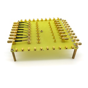 Oem התאמה אישית של <span class=keywords><strong>pcb</strong></span> זהוב sma ts9mcx מחברים זווית ישרה
