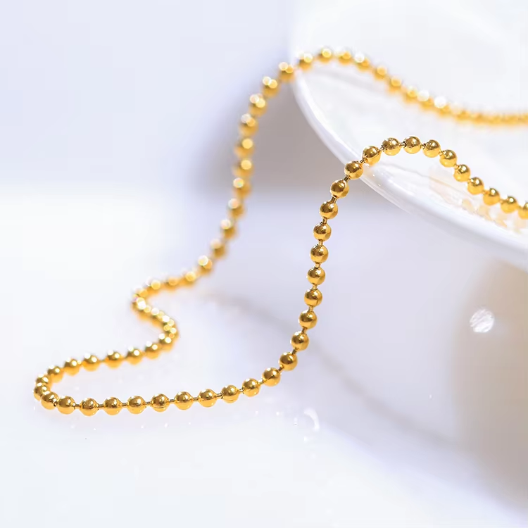 Cadena de bolitas de 2 mm
