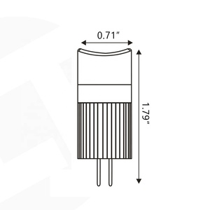ETL IP65 seramik akıllı WiFi kontrol RGB LED 12V alçak gerilim 2W G4 bi-pin ampuller tam saksı elektronik dış aydınlatma lambaları - Product Image 3