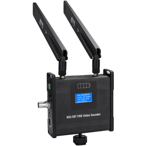 H.265 H.264 SDI trasmissione Live WIFI codificatore Video HEVC NDI RTMP SRT UDP RTSP HLS HTTP Streaming Live Streamer supporto batteria - Product Image 1