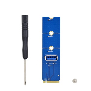 GPU视频显卡Ngff M.2到Usb 3.0卡适配器M2 M键到Usb3.0传输Pcie pci-e提升卡 - Product Image 1