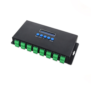 BC-216 16CH / BC-204 4CH Pixel LED Controller BC204 BC216 Artnet a SPI & DXM512 Ethernet E1.31 protocollo con Display LCD - Product Image 4