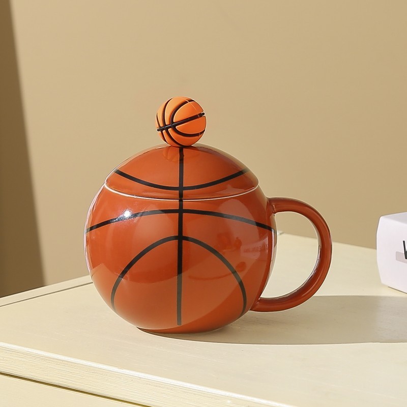Marron foncé-1 tasse 1 couvercle