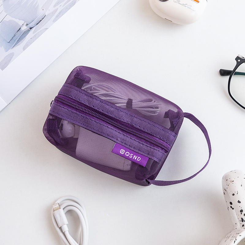 Purple Square Handbag