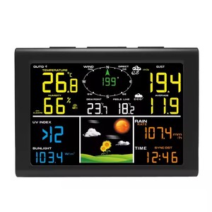 HEDAO FT0382 LCD Display Weather Station With Anemometer High Performance WiFi Thermometer <strong>Forecast</strong> - Product Image 1
