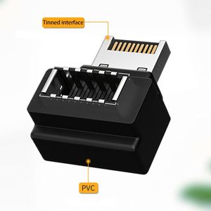 デスクトップコンピューターマザーボードケーブルアダプターコネクターUSB3.1フロントパネルヘッダータイプCからタイプE拡張プラグコンバーター