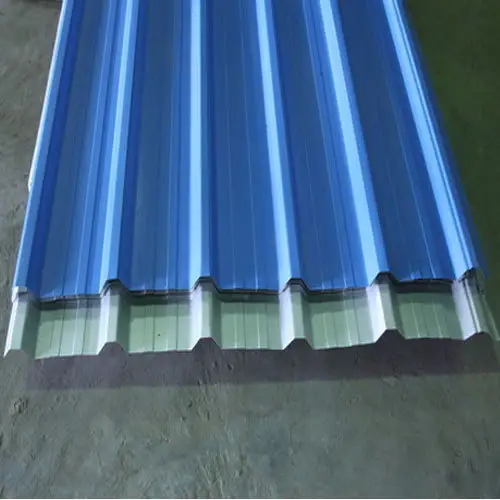 4x8 verzinktes Zink farb beschichtetes Eisen Eisen Metall Wellblech Dach blech