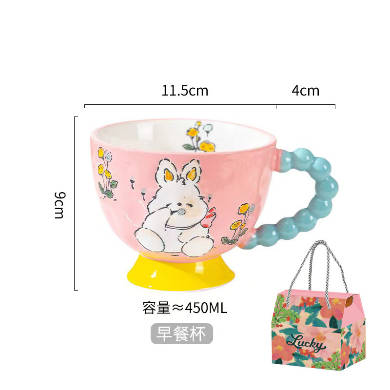 Coffret cadeau lapin-zhuzhu en poudre florale