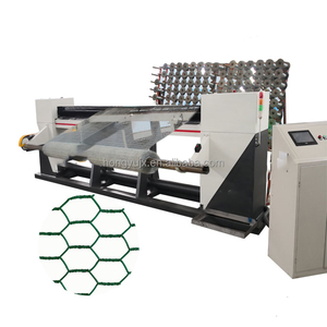 <strong>Hexagonal</strong> Stone Cage <strong>Machine</strong> Full <strong>Automatic</strong> Production Line <strong>Wire</strong> Mesh Making <strong>Machine</strong> - Product Image 1