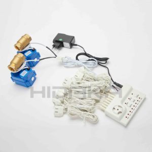 HIDAKA WLD-806 DC12V漏れ検知器、CE承認水道メーター高感度警報システムDN25バルブ付き - Product Image 1