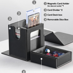 Trading Card 1800 + PU เคสสำรับไพ่, กล่องแม่เหล็กสำหรับเก็บบัตรเหมาะสำหรับเกมมายากล - Product Image 5