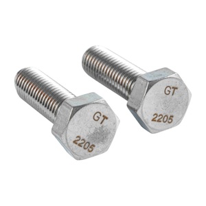 <span class=keywords><strong>2205</strong></span> thép song công s32205/<span class=keywords><strong>F60</strong></span> s31803 32750 32760 M10 M14 M16 M20 M26 M28 M32 M34 M38 M40 M50 M60 M70 M80 bu lông lục giác có đai ốc - Product Image 1