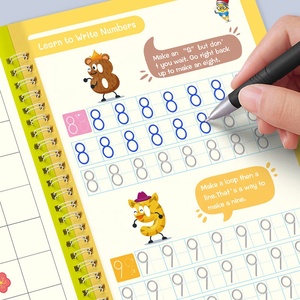 <strong>Customized</strong> Large Size Children's Groove Copybook Handwriting <strong>Notebook</strong> English Magic Practice Workbook with Logo <strong>Printing</strong> - Product Image 3