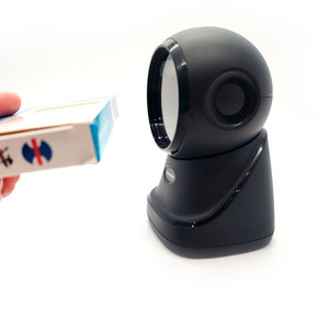 Escáner de código QR, lector CMOS EMT71 de mesa, escáner de código de barras omnidireccional de escritorio para supermercado